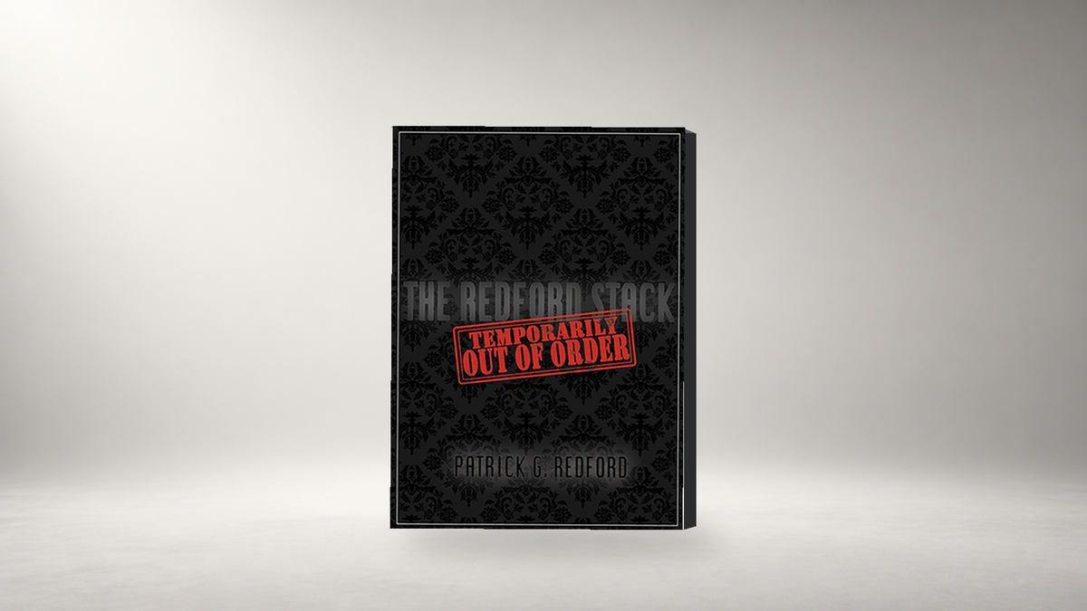 Temporarily Out of Order by Patrick Redford - Book on a neutral studio background