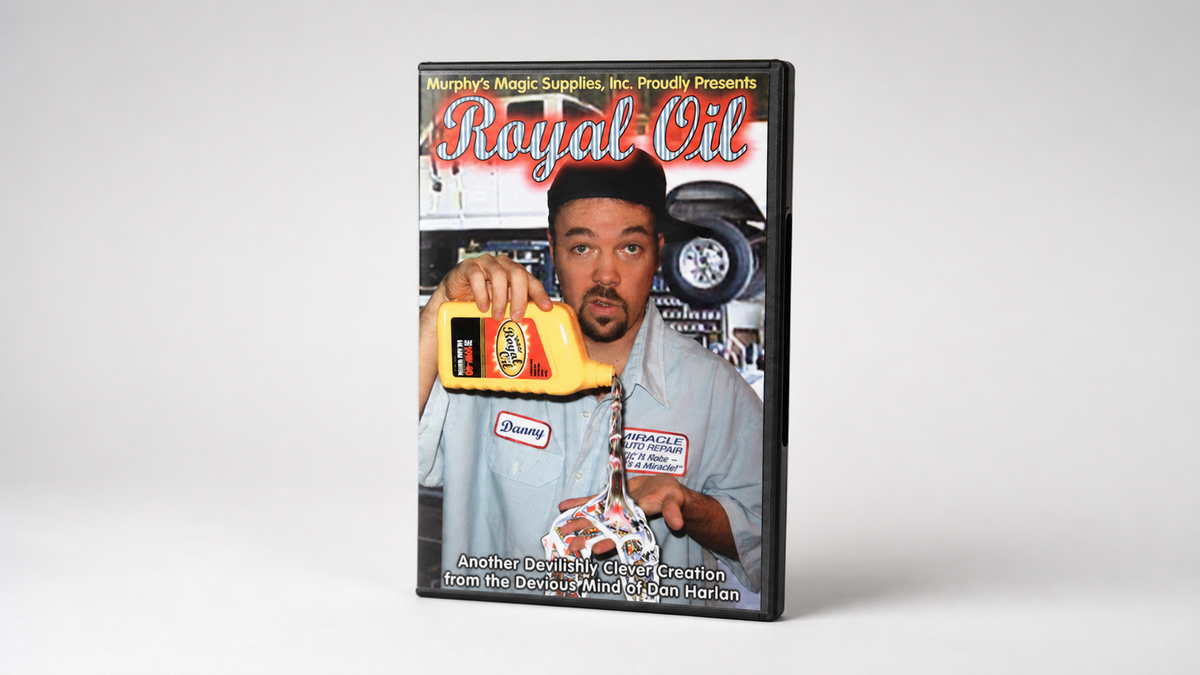 Royal Oil by Dan Harlan - Trick on a neutral studio background