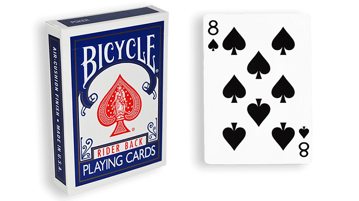 Blue One Way Forcing Deck (8s)