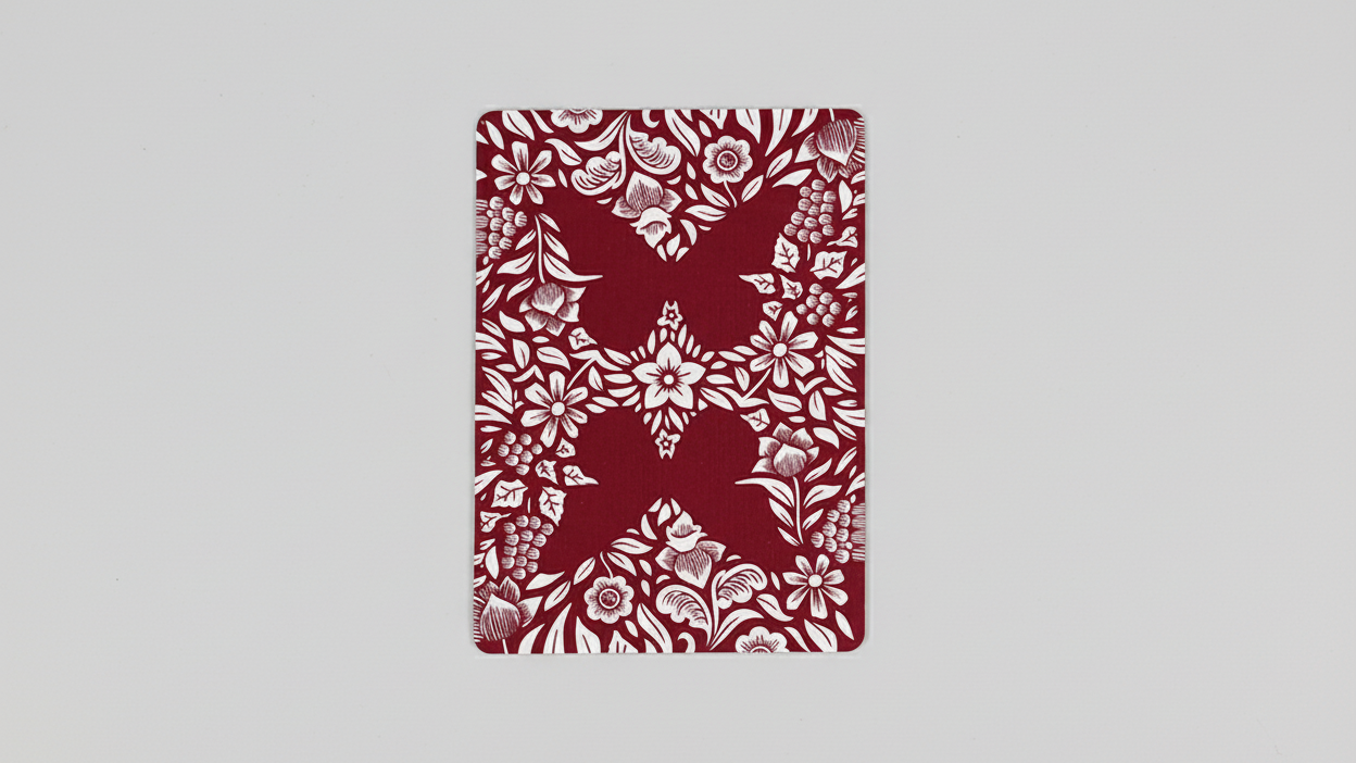 Butterfly Playing Cards Marked (Red) 3rd Edition by Ondrej Psenicka