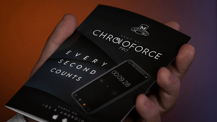 ChronoForce Pro - Physical Copy (App & Online Instructions) by Samy Ali - Trick