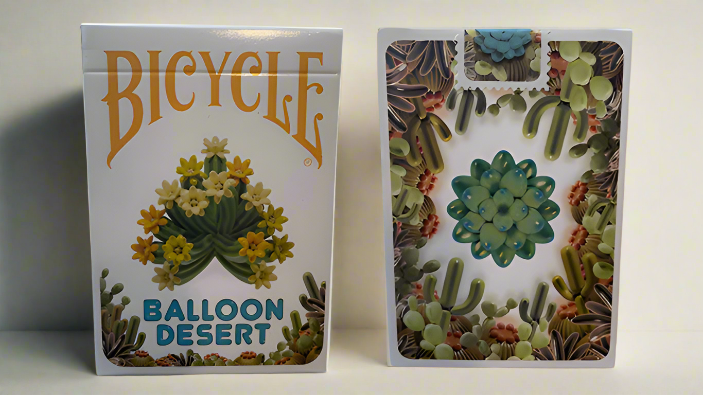 Gilded Bicycle Balloon Desert