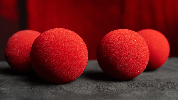 Magic Sponge Balls 50PK RED 2" by Murphy's Magic