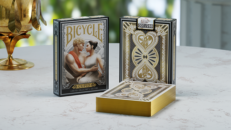 bicycle playing cards limited edition series Limited Gilded Bicycle Cupid (Numbered Seal) Playing Cards – 52Kards