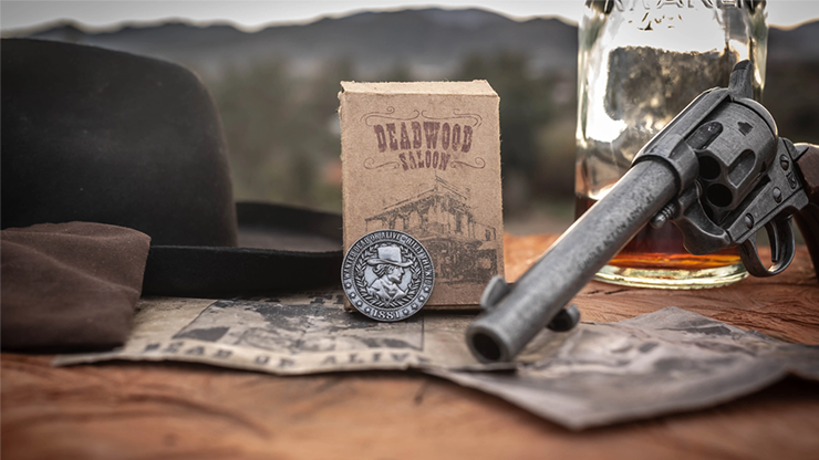 Deadwood (Red) Playing Cards by Matthew Wright and Mark Bennett