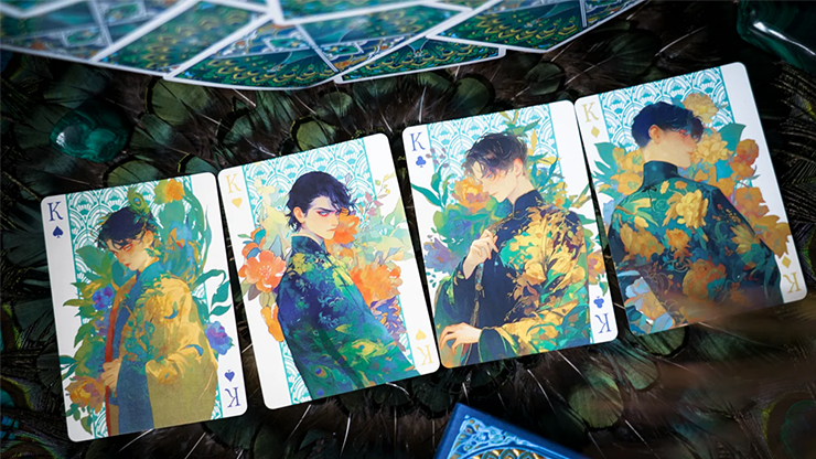 Peacock Playing Cards by TCC Fashion