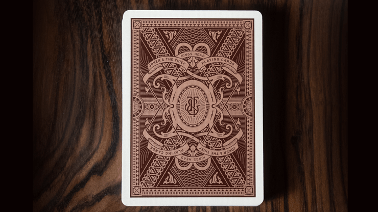 Kings Head (Purple and Rose) Playing Cards by Joker and the Thief