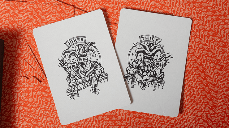 No Borders Edition 2 Crown Back (Red) Playing Cards by Joker and the Thief