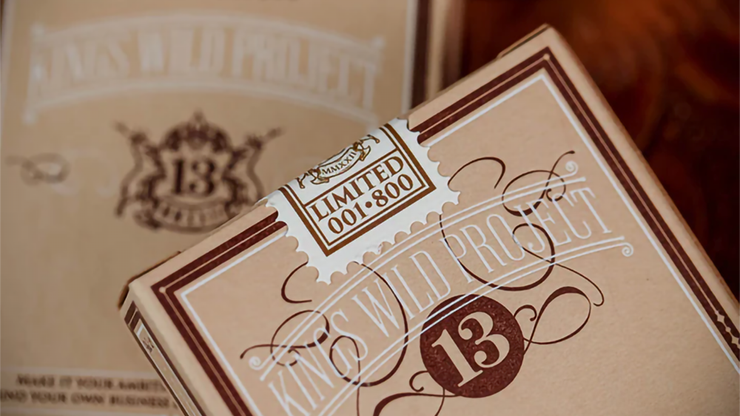 Limited No.13 Table Players Vol.13 Playing Cards by Kings Wild Project