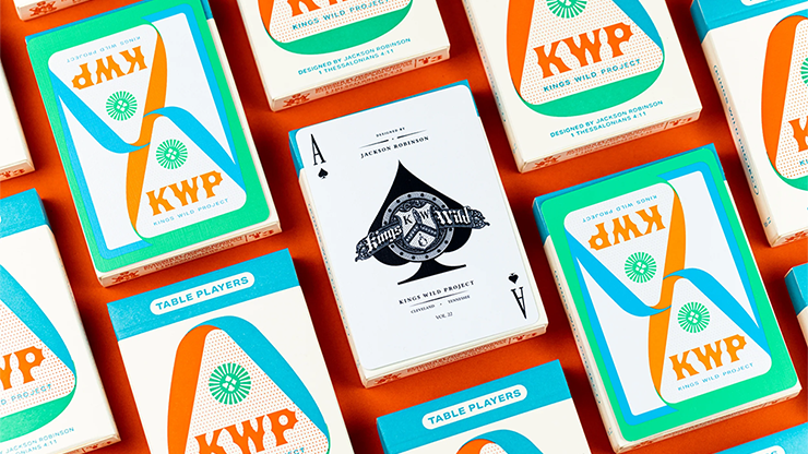 Limited No.13 Table Players Vol.22 Playing Cards by Kings Wild Project