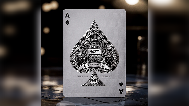 James Bond Silver Edition Playing Cards by theory11