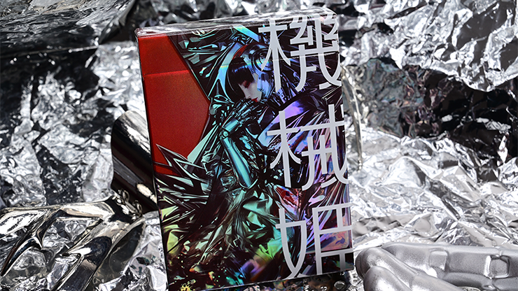 Robo-Geisha playing cards