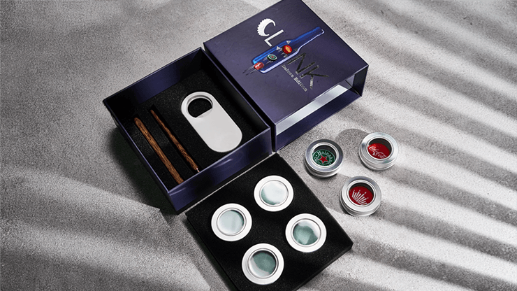 The Clink (Cap in Bottle) Set by Iarvel Magic and Wonder House (Heineken, Coke, and Budweiser)
