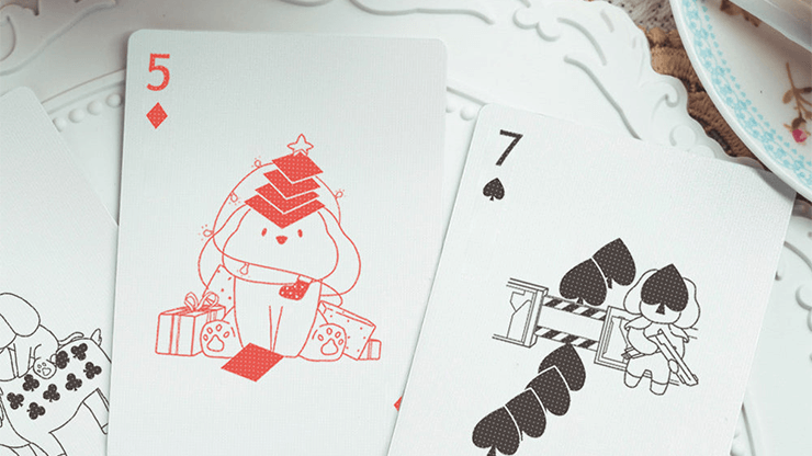 Diary Puppy -Colorful Edition Playing Cards