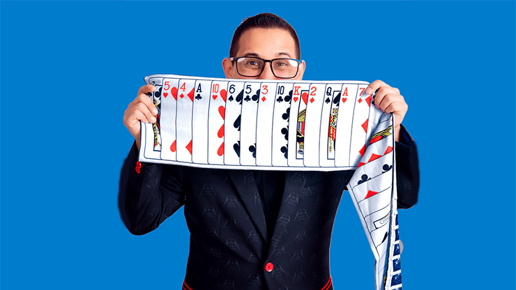 Mystery Card Streamer (Red 6 of Clubs) by PlayTime Magic DEFMA