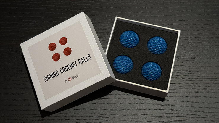 Shining Crochet Balls (Royal Blue) by JT Magic