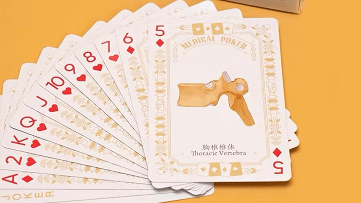 Medical Poker (White) Playing Cards