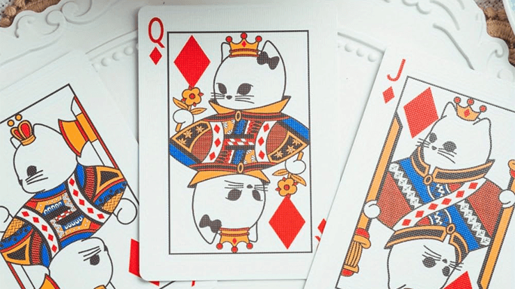 Kitten Diary - Red Limited Edition Playing Cards by ACPC