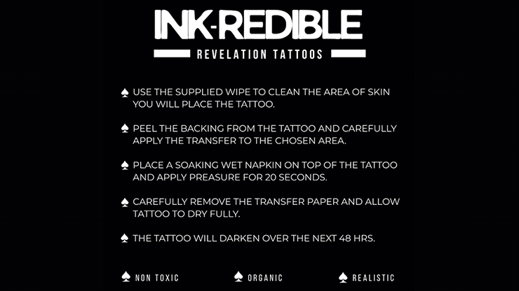 Ink-Redible Revelation Tattoos (Spades) by Twisted Minds