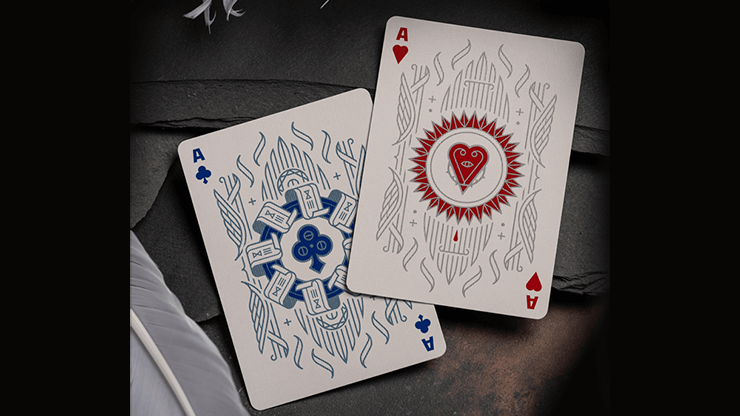 Celestial Noesis Playing Cards by Giovanni Meroni(Blue)