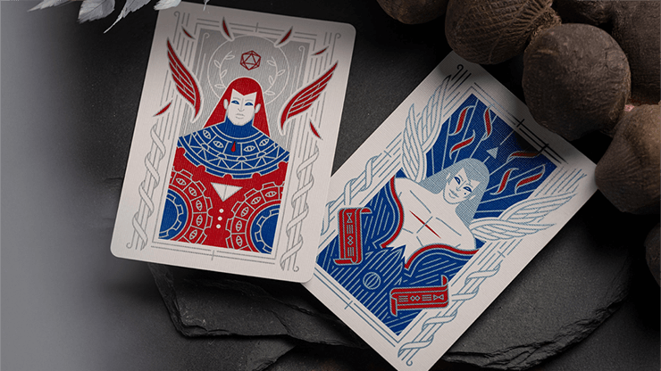Celestial Noesis Playing Cards by Giovanni Meroni(Blue)