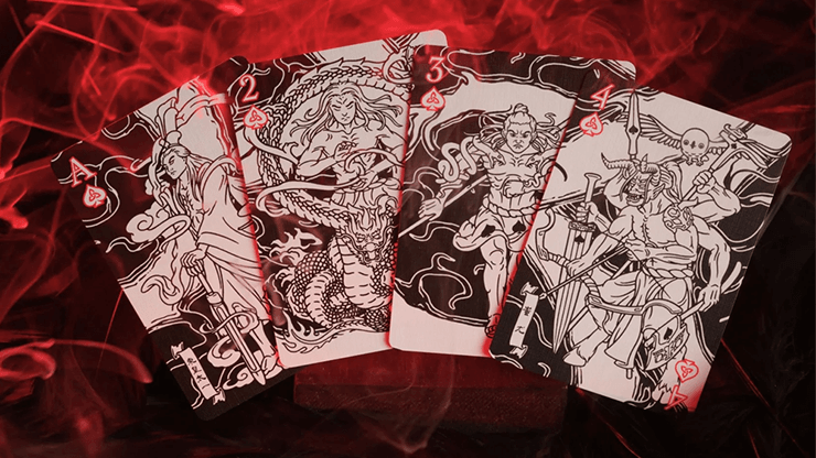 Mythic Divide (Wrath of Darkness) Playing Cards by Room One