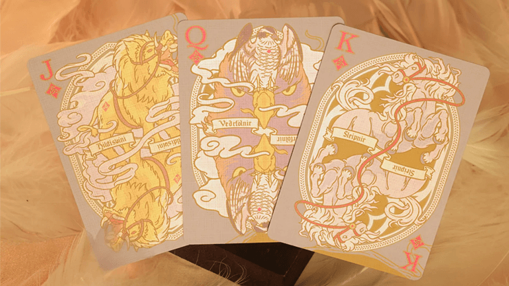 Mythic Divide YGGDRASIL Edition (Fury of Light) Playing Cards by Room One