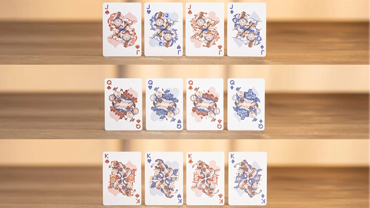 Bicycle Mascot (Tiger Sniffs the Rose) Playing Cards