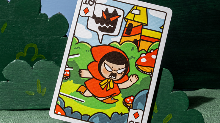 Bicycle Paper Royals Red Riding Hood