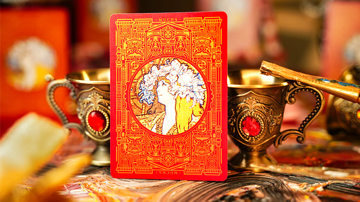 Mucha Standard Playing Cards by 52 MUSÉE