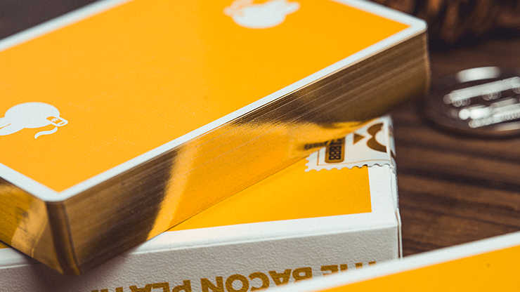 Gilded Milk Casino Deck (Gold) by Bacon Playing Card Company