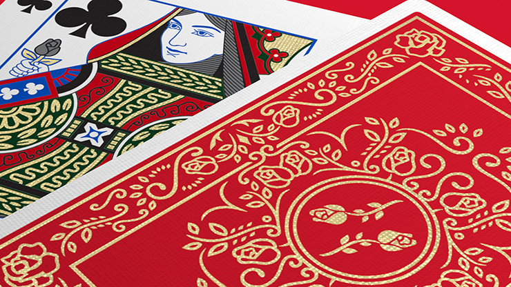 Red Roses Gold Foil (Marked)