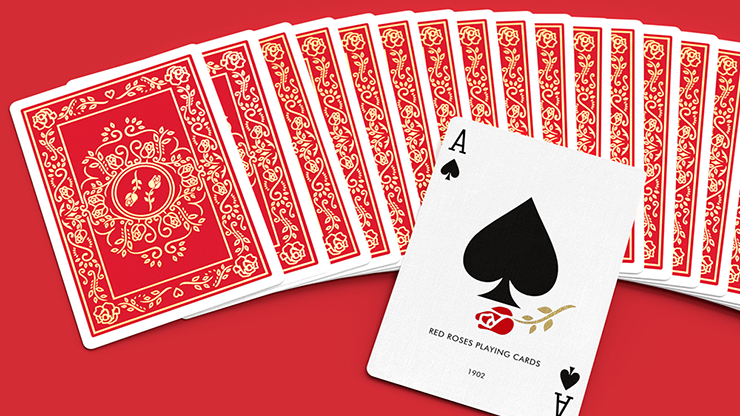 Red Roses Gold Foil (Marked)