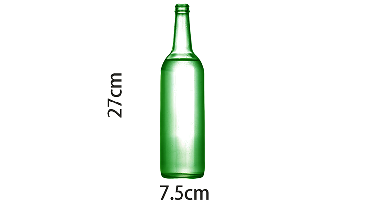 Self Exploding Green Beer Bottle