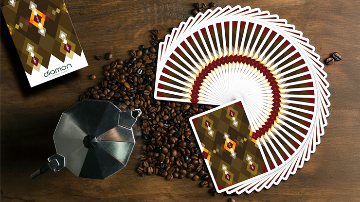 Diamon Playing Cards N° 27 Dark Roast