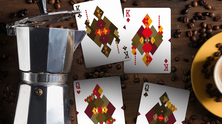 Diamon Playing Cards N° 27 Dark Roast