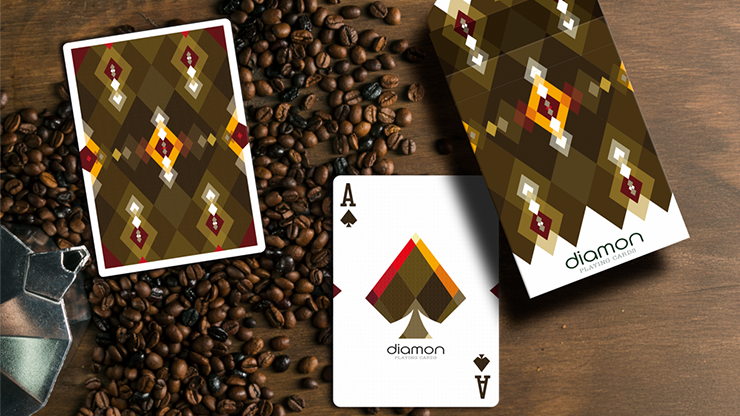 Diamon Playing Cards N° 27 Dark Roast