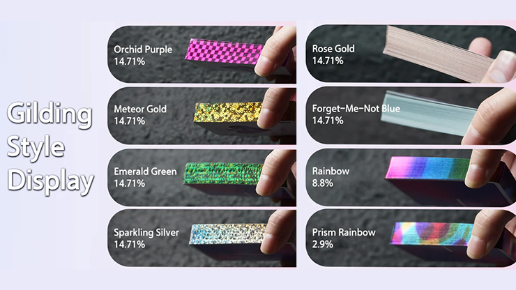 X1 Rainbow Gilding Mystery Box