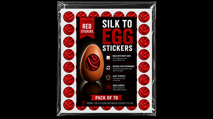 Silk to Egg Stickers Pack of 70
