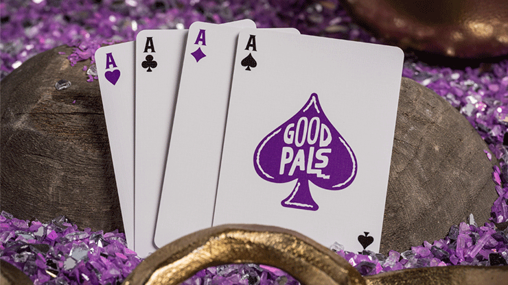 Good Pals Purple Foil Logo