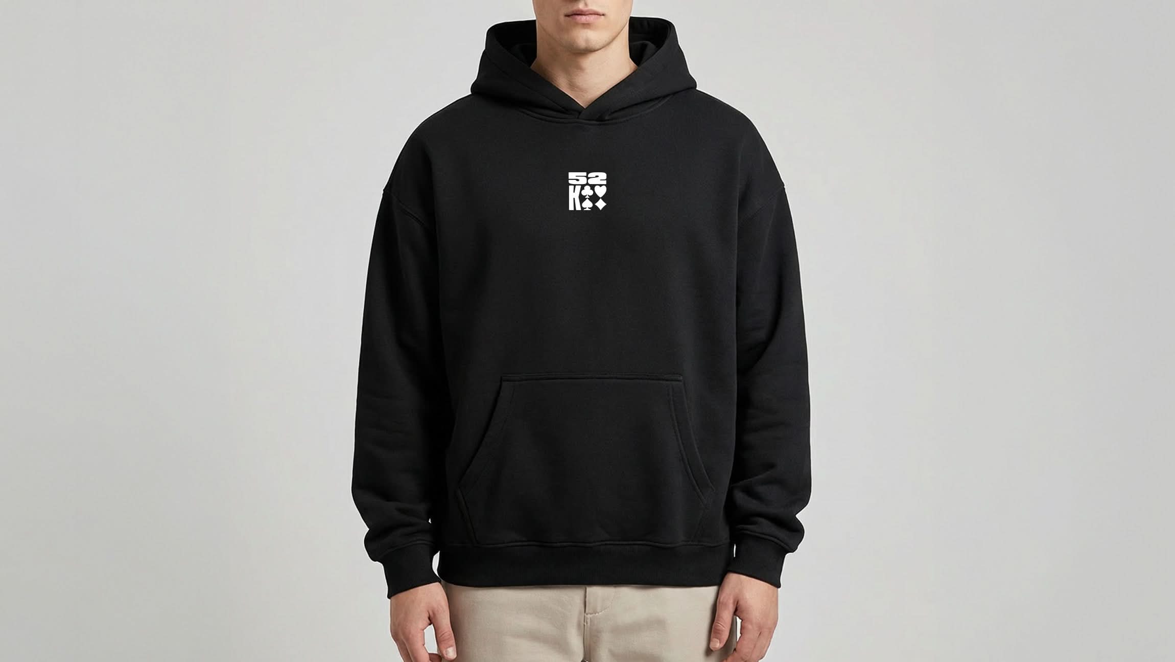 'Kard Kube' Oversize Fleeced Hoodie