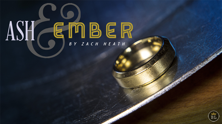 Ash and Ember Gold Beveled Size 10 (2 Rings) by Zach Heath - Trick product video — 52Kards