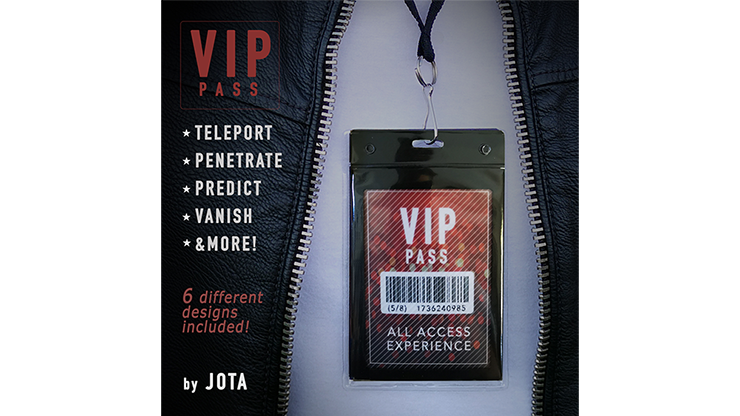 VIP PASS (Gimmick and Online Instructions) by JOTA - Trick product video — 52Kards