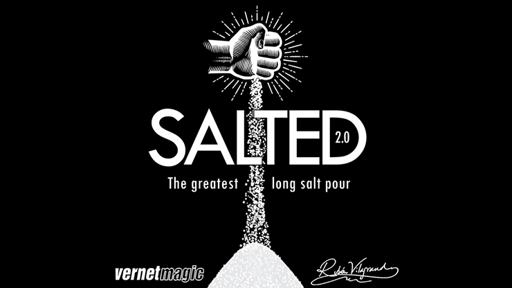 Salted 2.0 (Gimmicks and Online Instructions) by Ruben Vilagrand and Vernet - Trick product video — 52Kards