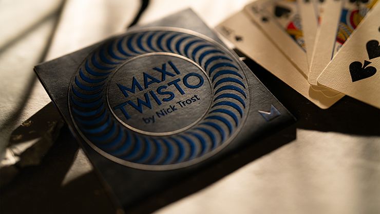 MAXI TWISTO BLUE (Gimmicks and Online Instructions) by Nick Trost & Murphy's Magic Supplies - Trick product video — 52Kards
