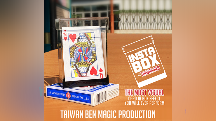 INSTA BOX (BLUE) by Taiwan Ben - Trick product video — 52Kards