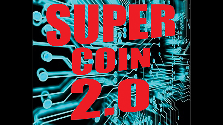 SUPER COIN 2.0 (Gimmicks and Online Instructions) by Mago Flash -Trick product video — 52Kards