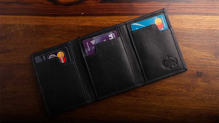 The Peek Wallet (Jaks Style) (Gimmick and Online Instructions) by Secret Tannery - Trick product video — 52Kards