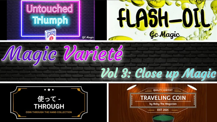Variete Magic Vol 3 Close - Up Magic by Gonzalo Cuscuna video DOWNLOAD product video — 52Kards