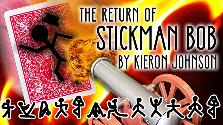 The Return of Stickman Bob (Gimmicks and Online Instructions) by Kieron Johnson - Trick product video — 52Kards